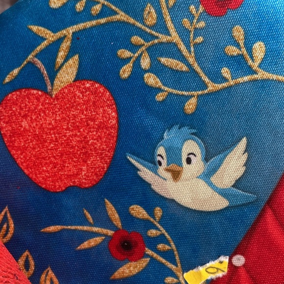 DISNEY PRINCESS 💙"SNOW WHITE"❤️ MINNIE MOUSE EARS QUILTED HEADBAND 🌟EUC🌟 - Picture 8 of 16
